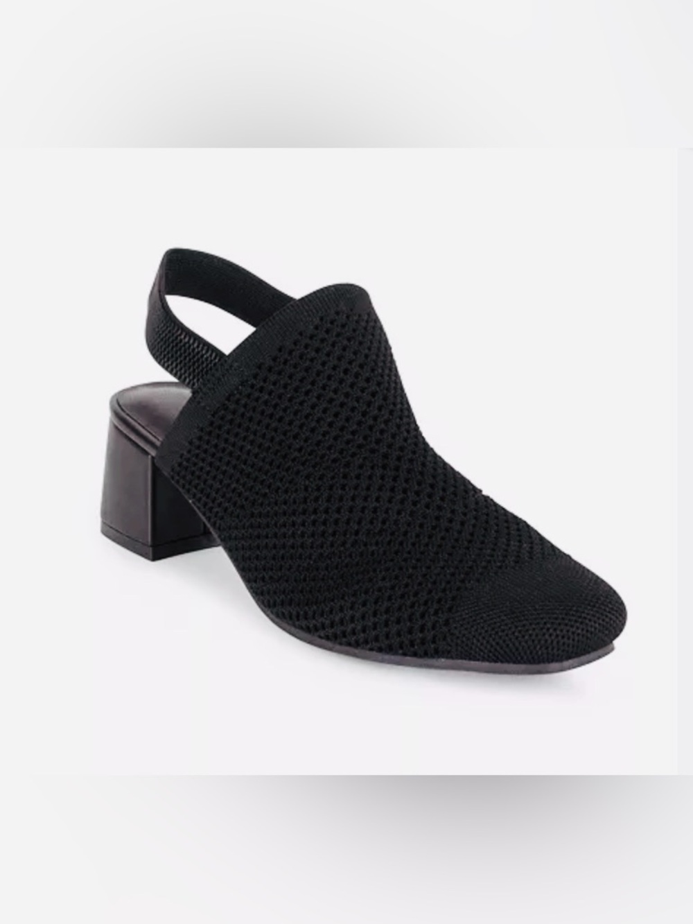 New Tahari Women's Acropolis Knit Slip-On Mules. Size 6.5